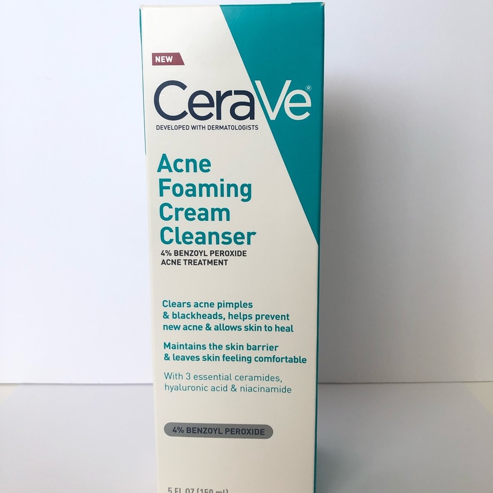 Cerave acne foaming cream cleanser